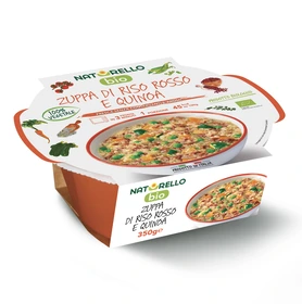 Zuppa di Riso Rosso e Quinoa Bio