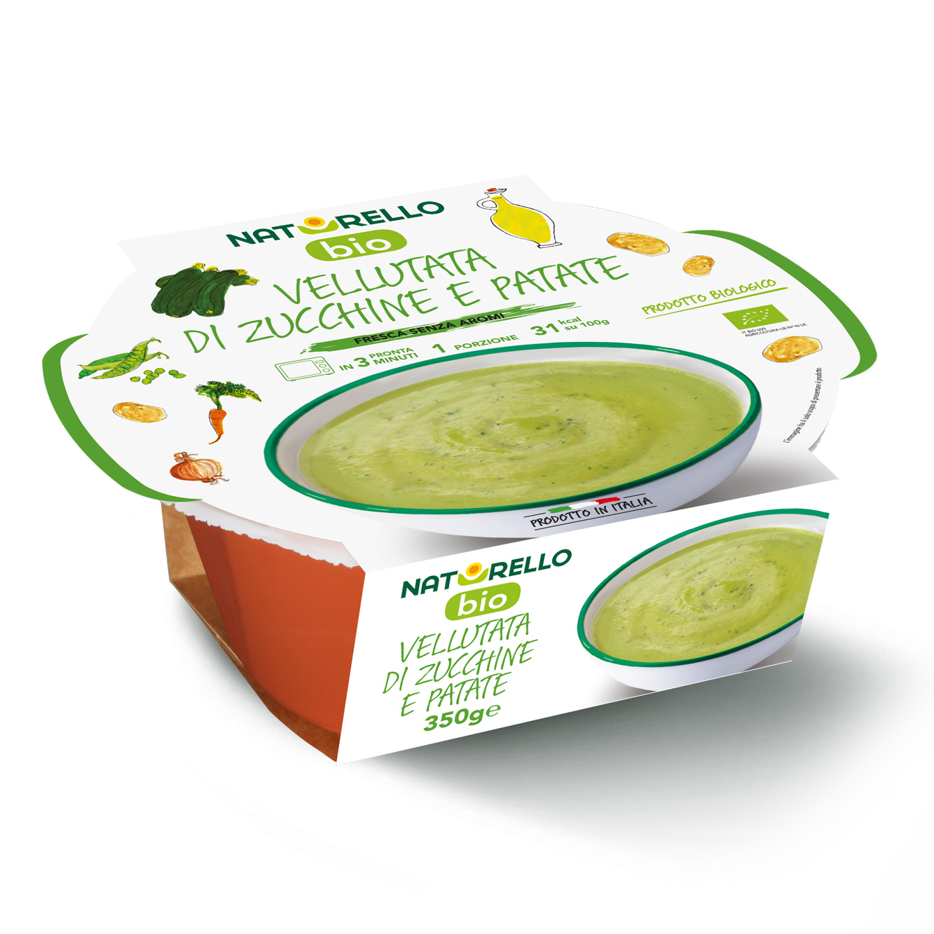 Vellutata di Zucchine e Patate Bio